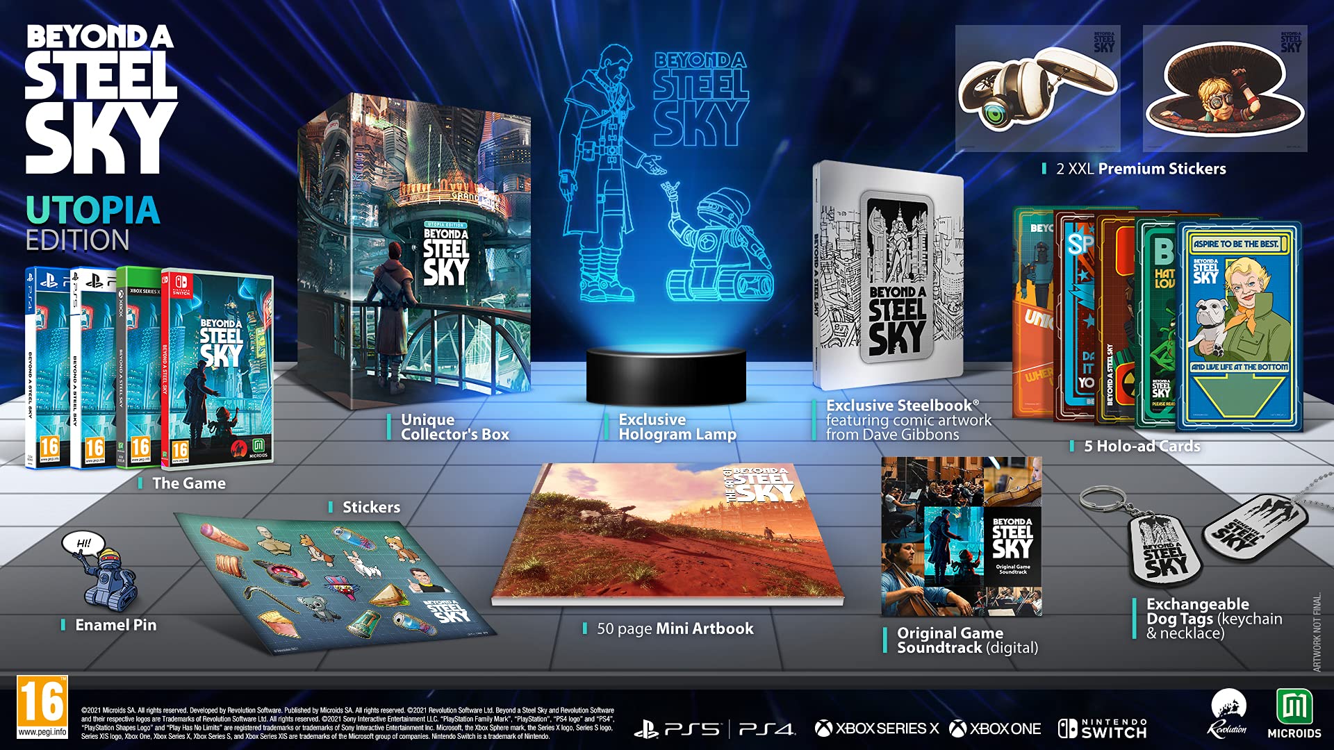 Beyond a Steel Sky - Utopia Edition Nsw Beyond a Steel Sky - Utopia Edition Nsw